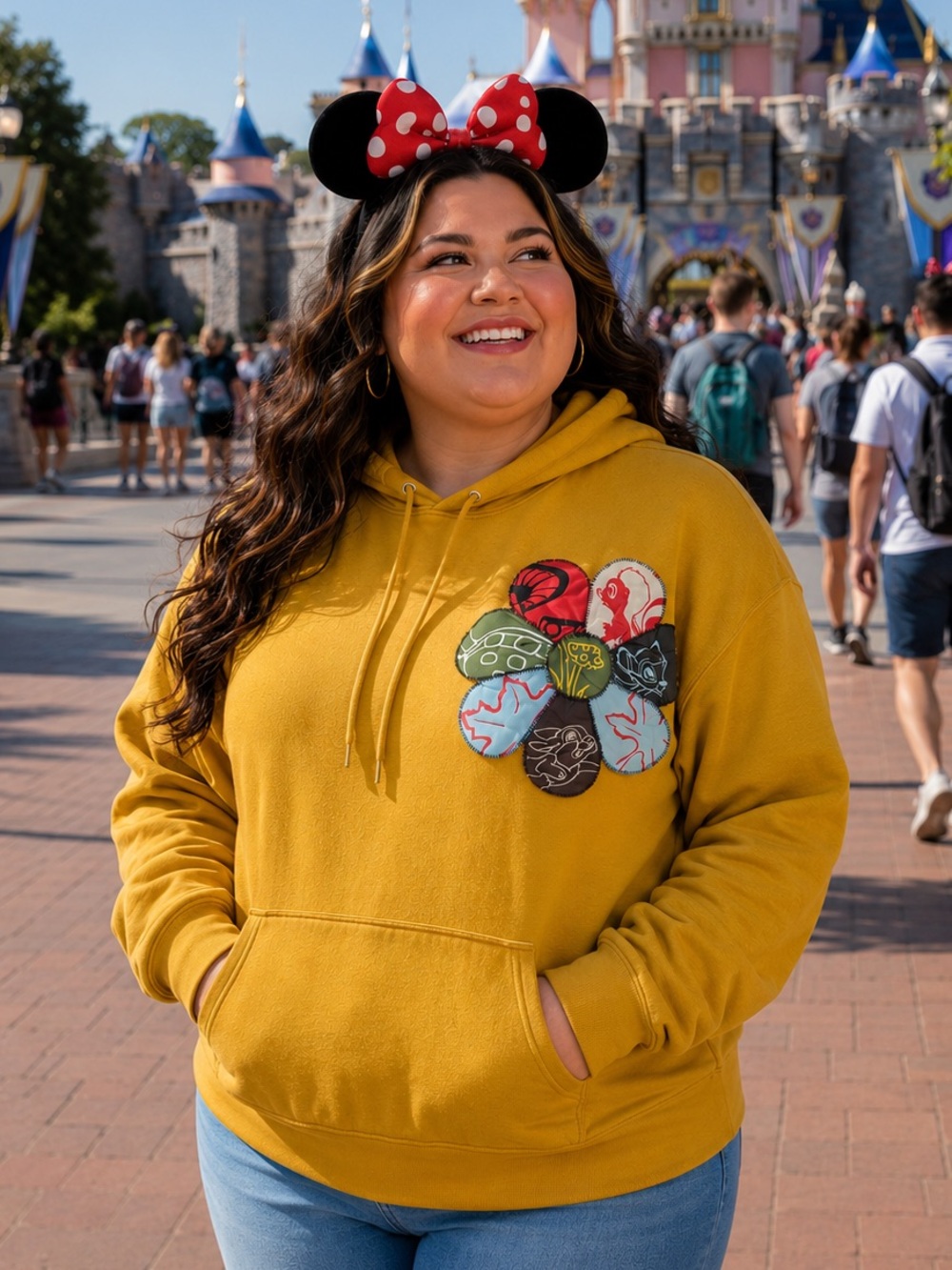 Disney Plus 3X Bambi Pullover Sweatshirt Top